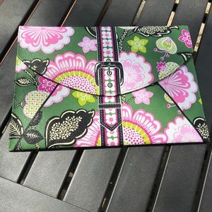 NWOT Vera Bradley Envelope Clutch - Olivia Pink